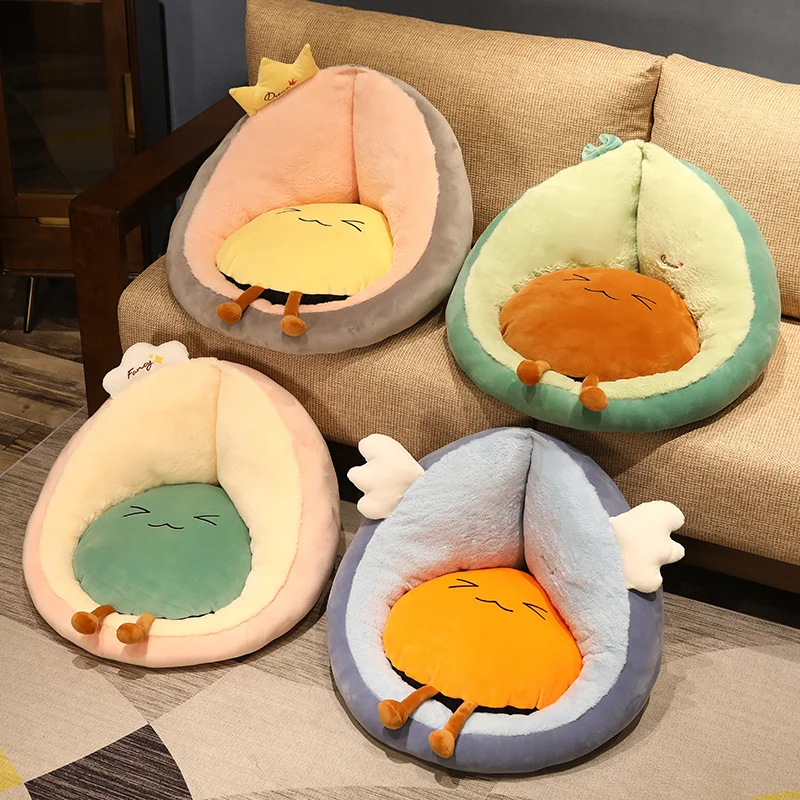 Kawaii Fruity Plush Seat Cushion