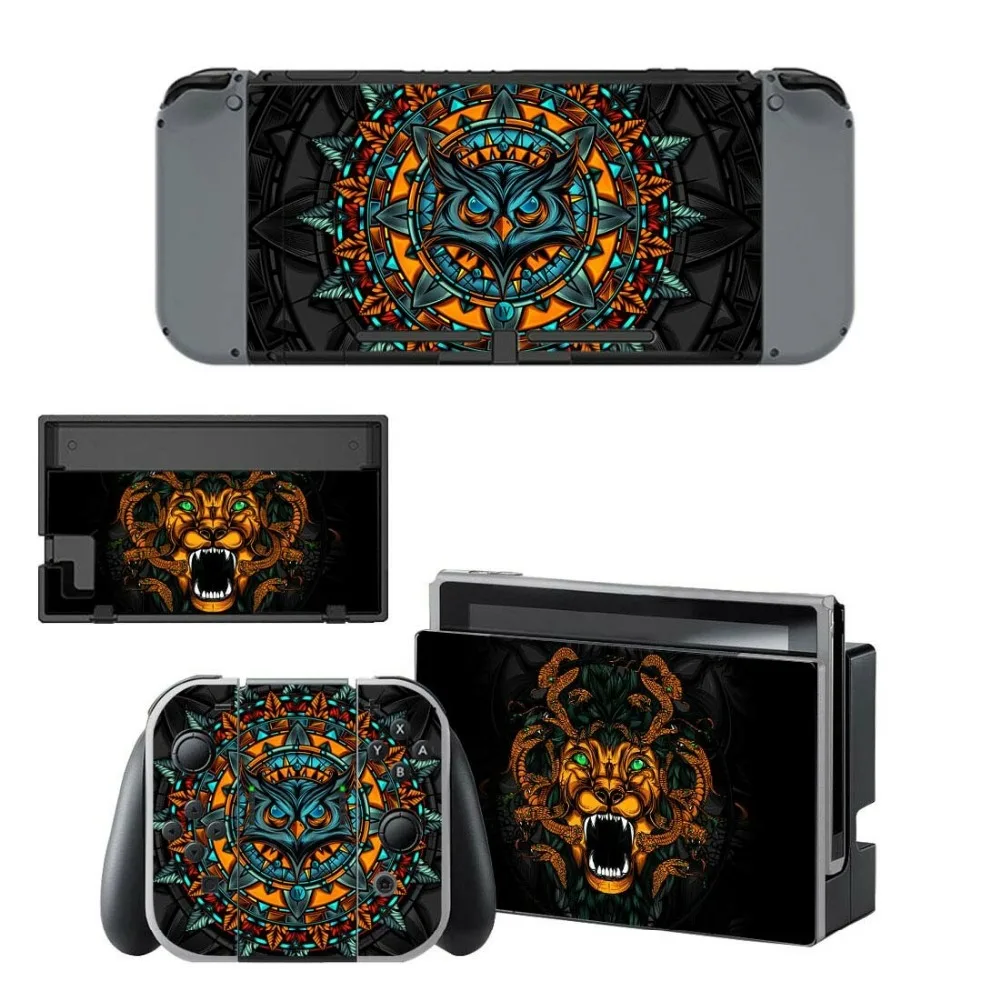 Новая наклейка на кожу для nintendo Switch консоль и контроллер для NS Защитная крышка Joy-con NAND Switch наклейка на кожу