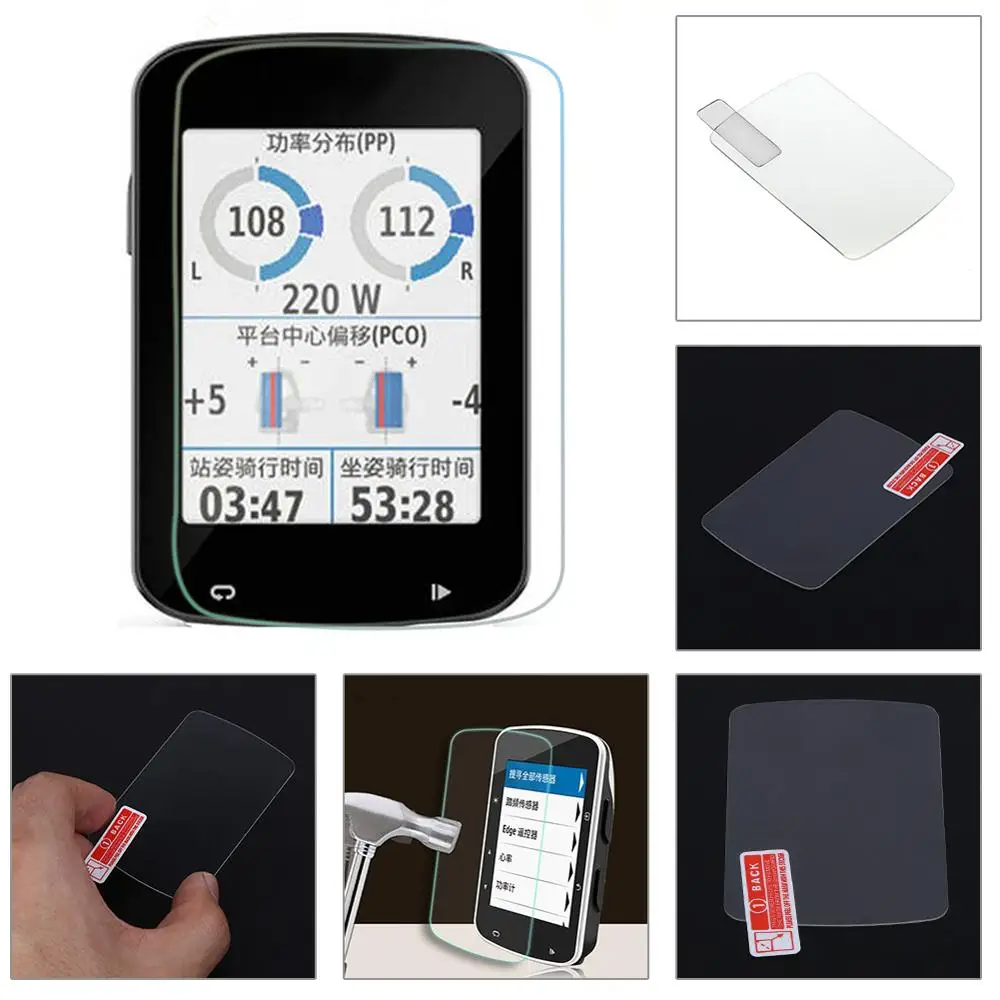 

Ultra-thin Screen Protector For Garmin Edge 820 520 For Garmin Edge 820 0.26mm Slim 9H HD Tempered Glass Film Scratch Resistant