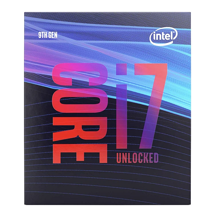 Настольный процессор INTEL Core I7 9700K 8 ядер 16 потоков до 4 9 ГГц турбо разблокированный