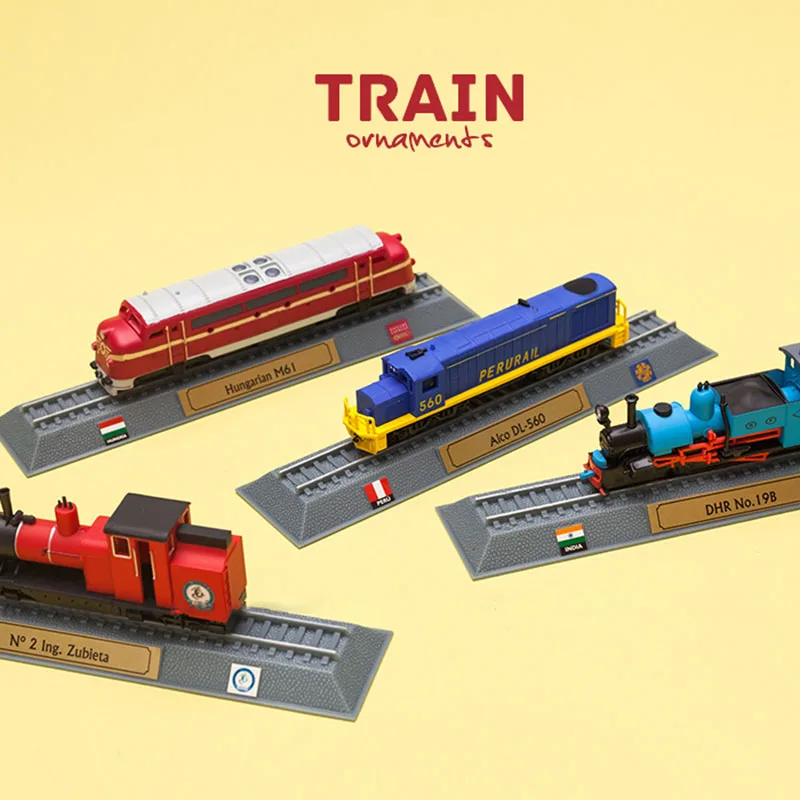Diecast Retro European Steam Train Hungary Diesel Locomotive Model