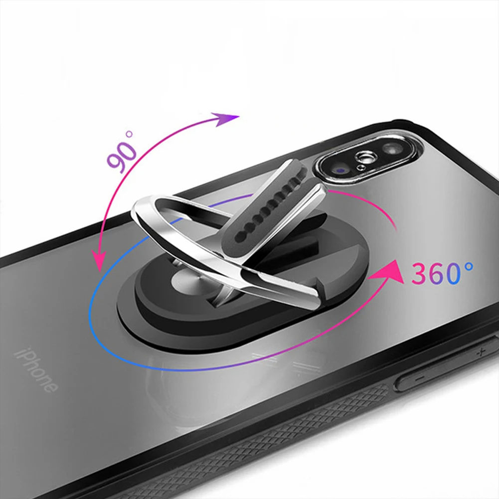 Автомобильный держатель-кольцо для samsung Galaxy Note 10, 9 Plus, вращающаяся на 360 палец пряжка, подставка для телефона на вентиляционное отверстие для iPhone 11 Pro Max 8
