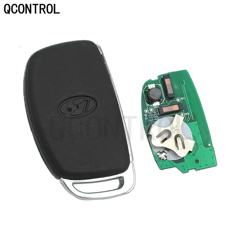 QCONTROL умный дистанционный ключ-брелок от машины 4 кнопки 433 МГц ID46 чип для hyundai IX35+ FCC ID: 95440-2S610/2S600 TUCSON