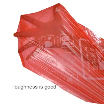 

50Pcs Disposable Thickened Vest Type Rubbish Bag Outdoor Household Classification Multi-function Trash Pouch Garbage Bag