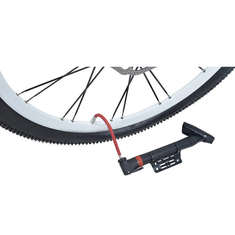 1PC Bike Inflater Pump Hose Adapter Needle Valve Basketball Air Bed Tyre Bike Pump Extension Hose Tube Pipe Cord Bicycle Pumps
