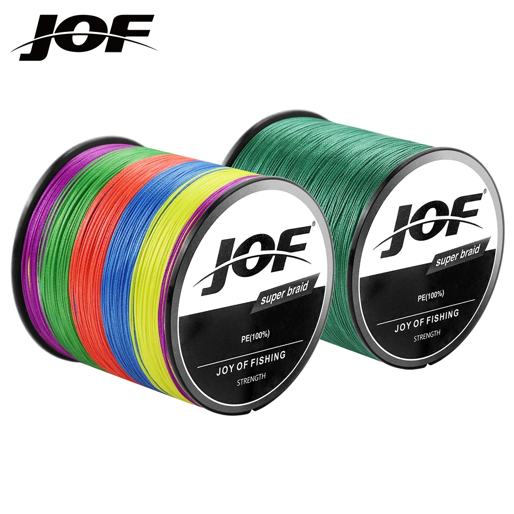 300M JOF Brand Japan Multifilament 100% PE Braided Fishing Line 10LB to 82LB | Спорт и развлечения