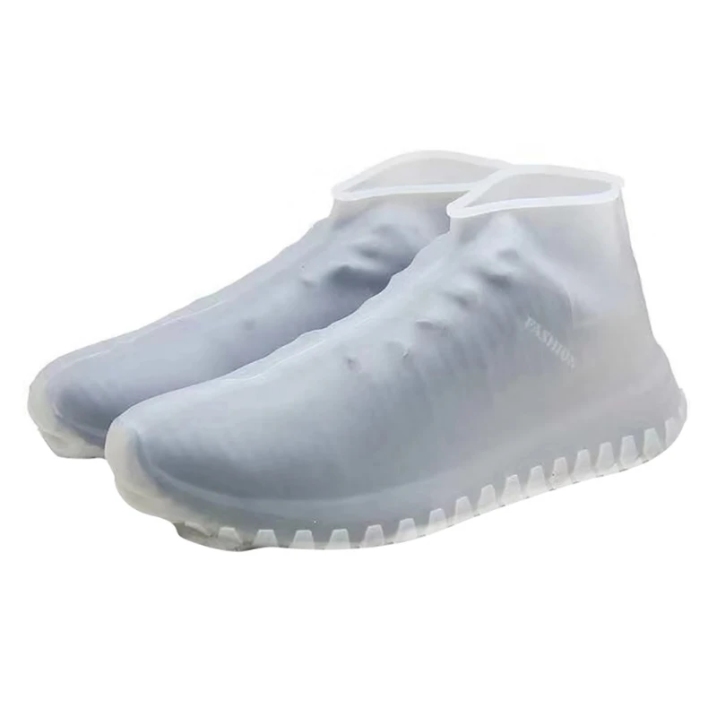 Overschoenen Чехлы для обуви многократного применения пылезащитный дождевик зима шаг в обуви Водонепроницаемые силиконовые чехлы для обуви - Цвет: C