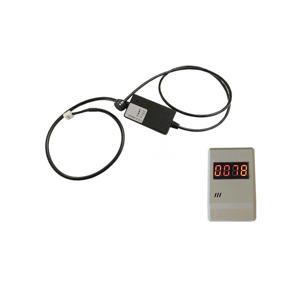 Taidacent Ultrasonic Liquid Level Sensor Portable Ultrasonic Liquid Level Indicator for Measurement Digital Liquid Level Sensor