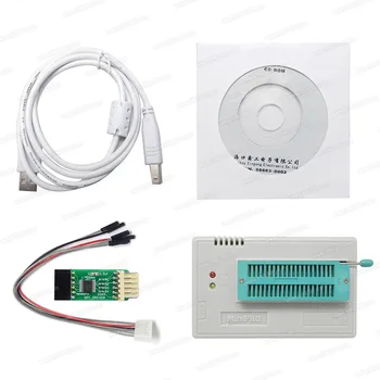 

Minipro TL866II Plus Programmer Universal Bios EPROM Programmer Better Than TL866A/CS + SPI Driver ICSP Enhanced Adapter Board