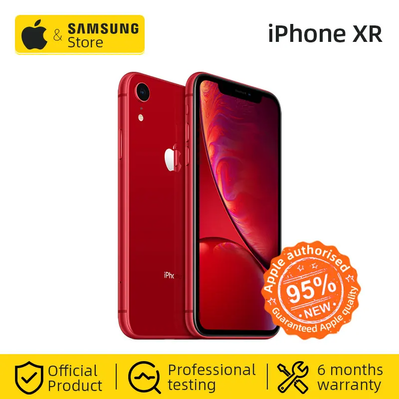 Original Unlocked Apple iPhone XR Smartphone 4G LTE 6.1
