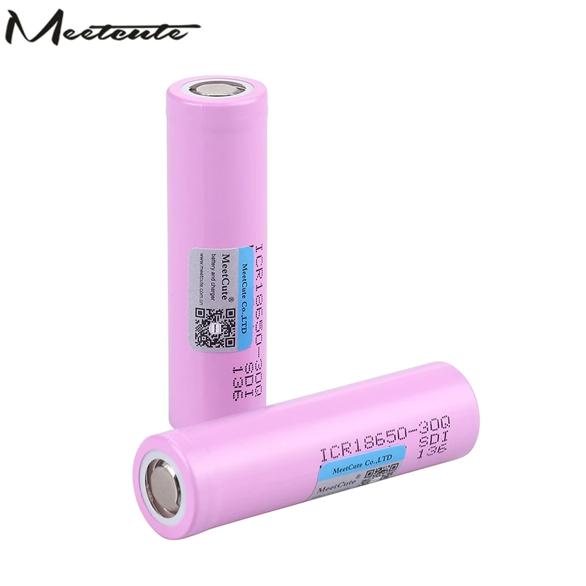 Meetcute 18650 батарея INR 3 7 V 3000mAh INR18650 30Q литий-ионная аккумуляторная для ноутбука