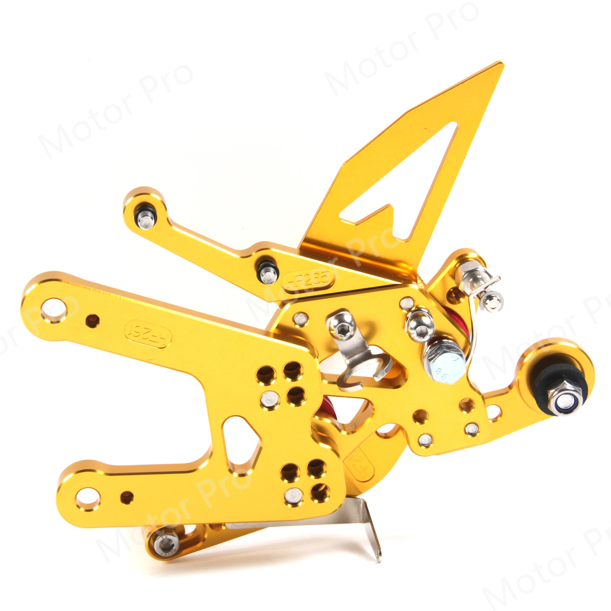 Регулируемые подножки для мотоцикла YAMAHA YZF R6 аксессуары для ног Peg Rearsets задний набор педали YZF-R6 CNC алюминий