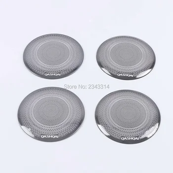 

Car Inner Door Stereo Speaker Audio Ring Cover Sound Frame Decoration Trim Cover For Nissan Qashqai J11 2016-2019 Accessories