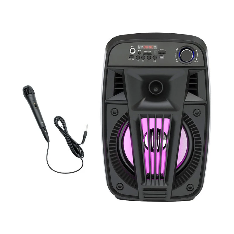 ZQS-6107 Stereo Sound Wireless Portable Speaker