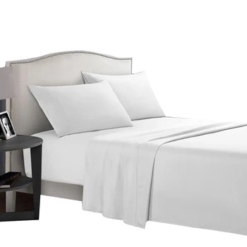 

Solid Color Full Queen King Size Comforter Bed Set 4pc Bed Fitted Sheet Pillowcase Bedding Set Bed Linen Not Include Duvet Cover
