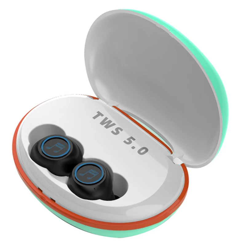 

TWS 6D Dynamic Music Headset Wireless Bluetooth 5.0 Earphones Stereo Audio Noise Cancel IPX5 Waterproof