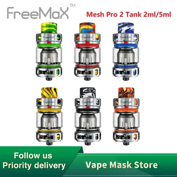 

New Original Freemax Mesh Pro 2 Tank 5ml Capacity 510 Thread E-cigarette Vape Atomizer for Freemax Maxus 200W TC Kit Vs Zeus X