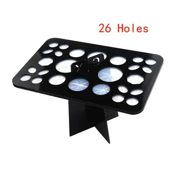 

26 Hole Make up Brush Set Dry Rack Drying Brushes Shelf Multifunction Stand Display Cosmetic Clean Tool Wash Makeup Brush Holder