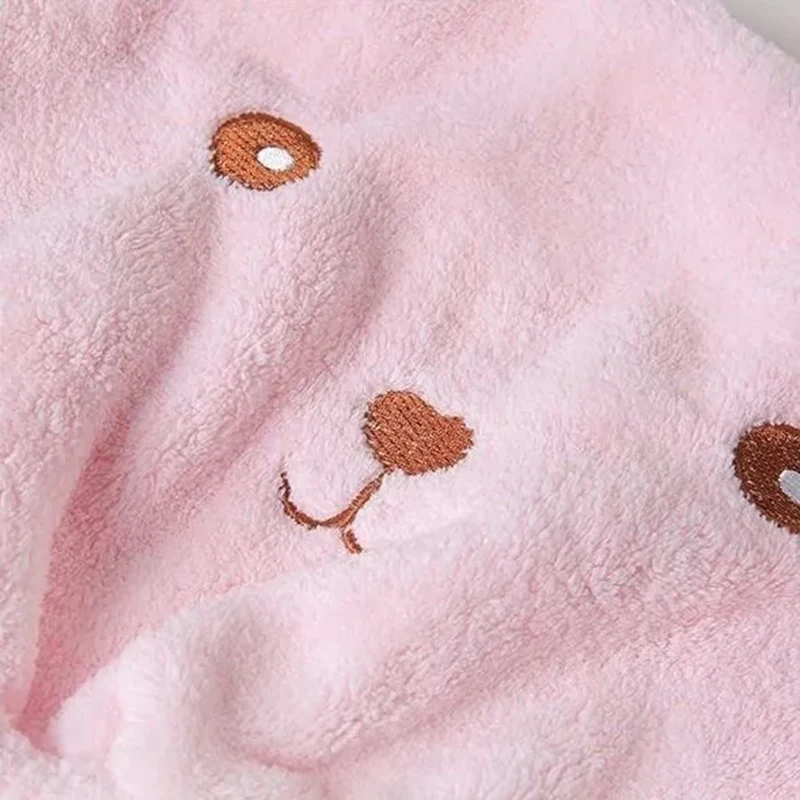 Coral Fleece Shower Cap Quick Drying Lady Bath Towel Soft Shower Woman Man Turban Head Wrap Bathing Tools Cap disposable shower cap,shower cap,waterproof shower cap,dry hair cap