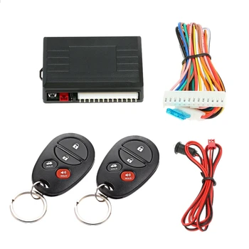 

Universal Car Remote Central Kit Door Lock Locking Vehicle Keyless Entry System with Remote Controllers Car Alarm System