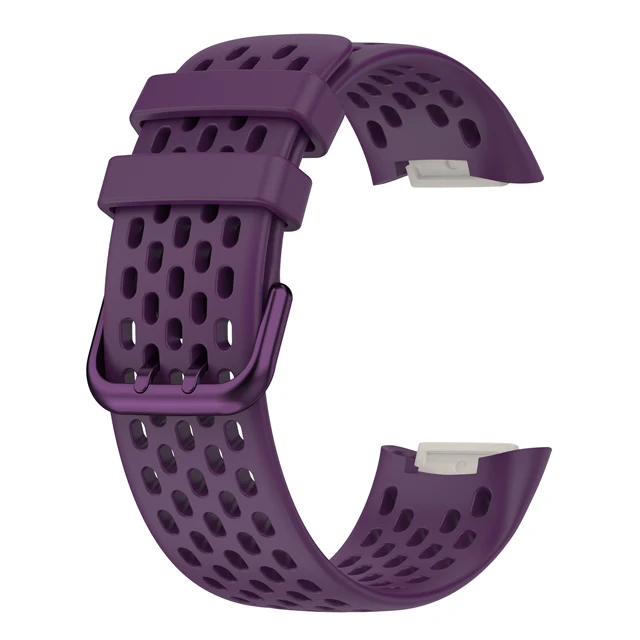Breathable Sport Silicone Wristband Replacement Bracelet