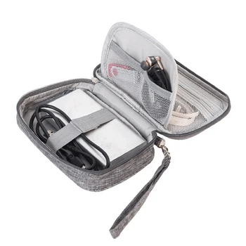 

Waterproof Electronics Cable Organizer USB Earphones Gadget Storage Bag Passport Wallets Travel Bag