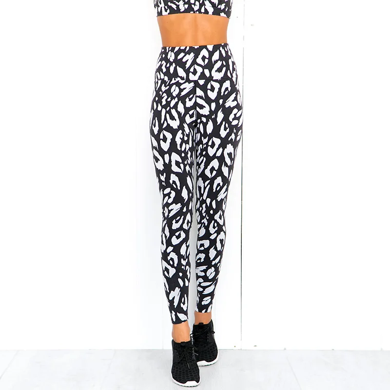 

Leopard print lady Pants Leggings Tights fitness pants lady dress woman leggings
