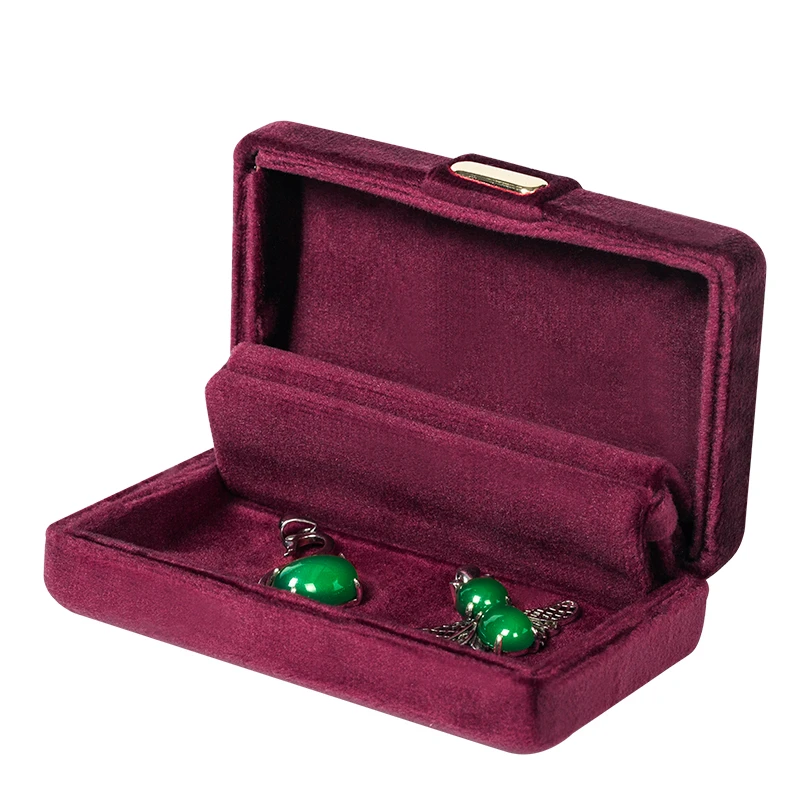 5PCS Velvet Femal Ring Display Storage Jewelry Box For Earring Pendent Bracelet Showcase Jewellry Organizers  Lover Gift