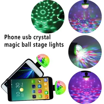 

Lamp DJ Lights Stage Light Amazing Fantastic Luminous Novelty RGBW 4 * 4cm Sound Control USB Decoration Indoor Outdoor