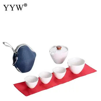 

Ceramics Tea Set Chinese Travel Kung Fu Tea Set Teapot Porcelain Teaset Kettle Teaware Sets Drinkware Accessories Tea Ceremony