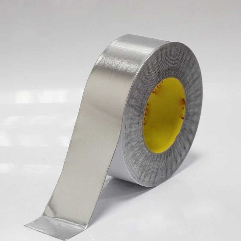 20m Resist Fireproof Foil Tape Aluminum Sealing Duct Adhesive Thermal Waterproof Heat Insulation