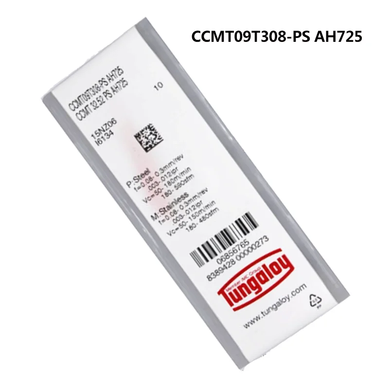 10 шт. 100% оригинал CCMT09T304 CCMT09T308 PM PS AH725 твердосплавные вставки токарные инструменты