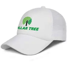 LHSPOSIFD мужская бейсбольная Кепка унисекс с низким ключом, Регулируемая сетка с плоскими полями, доллар, дерево, зеленый цвет, логотип, плоская кепка