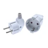 White 250v 16a french Russia Korea German EU Schuko Plug power cord wired cable Socket Male Female Assembly Receptacle connector ► Photo 2/6