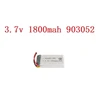 1/2/5/10PCS 3.7v 1800mAh Rechargeable Battery for SYMA X5SW X5 X5S X5C M18 H5P KY601S 903052 3.7v Lipo battery with XH2.54 Plug ► Photo 2/6
