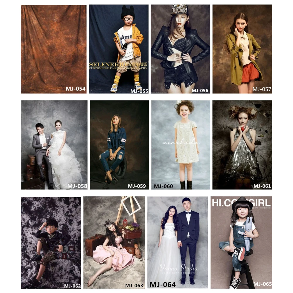 Powerwin красочные хлопчатобумажный фон окрашивания муслиновый тканевый для