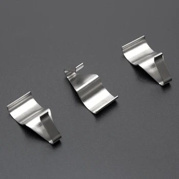 

12pcs Outdoor Punch Free Home Stainless Steel Garland Hanger Vinyl Siding Hooks Easy Install Bathroom No Glue Hanging Tools