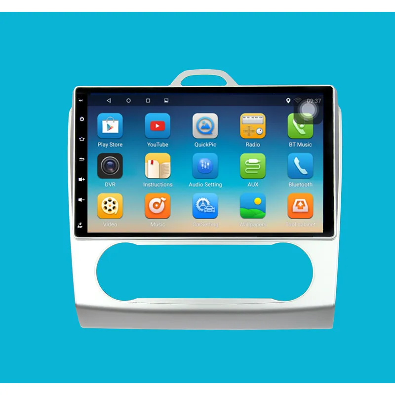 

CHOGATH 2 DIN 9 Inch Android GPS Navigation Touchscreen Quad-core Car Radio For Ford Focus 2 2004 2005 2006 2007 2008-2011