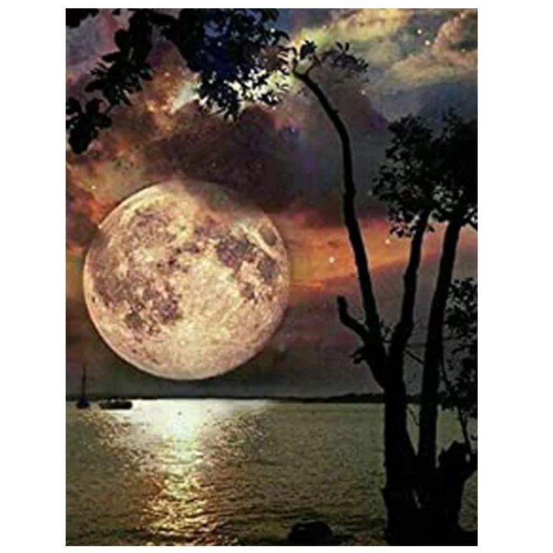 Набор для алмазной живописи пейзаж картина выложенная алмазами 5D Новое