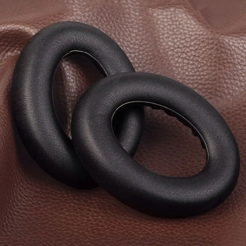 2PCS Replacement Leather Earpads Soft Foam Ear Pads Cushions Cover for BO SE 700 NC700 Noise Cancelling Headphones