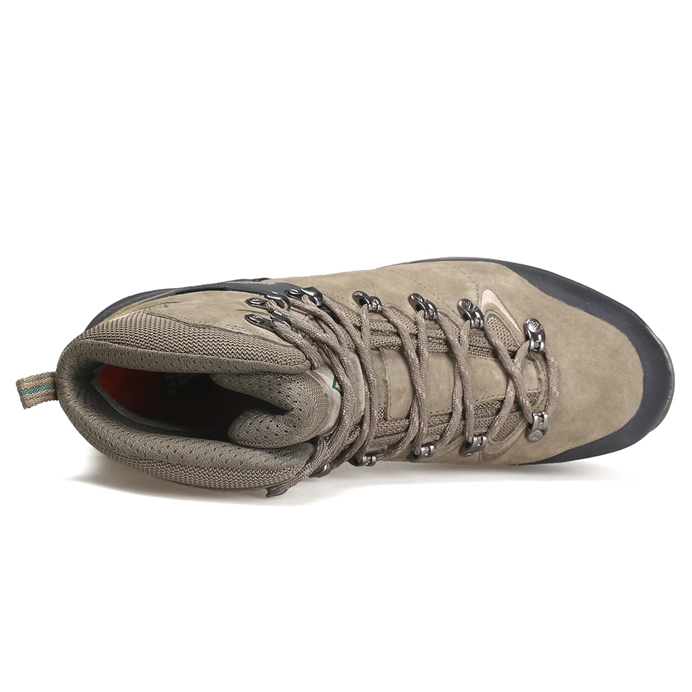 HUMTTO Waterproof Hiking Shoes Leather Sneakers for Men 2021 Sport Hunting Climbing Trekking Boots Breathable Outdoor Mens Shoe