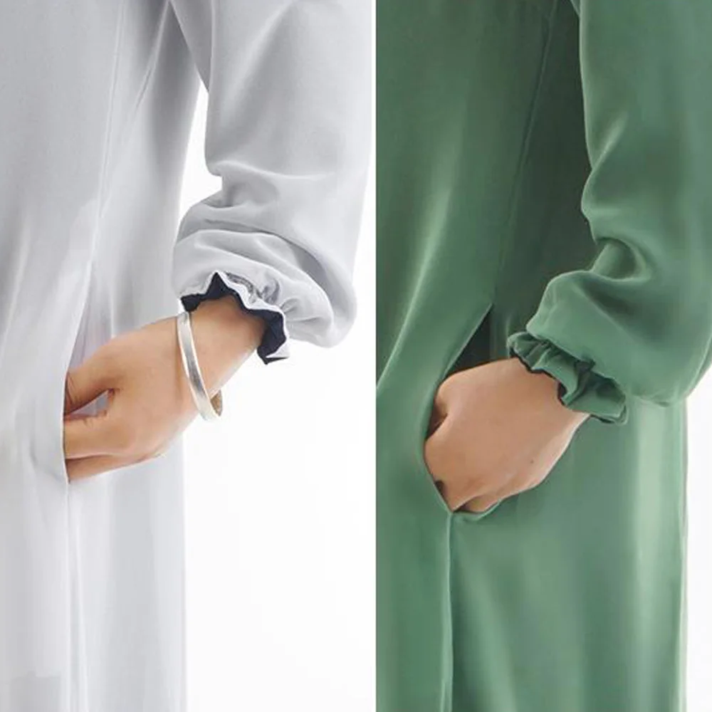 Abaya платье в пол Ropa Arabe Mujer исламское мусульманское женское платье jilbaw Femme Musulman хиджаб Восточный халат из марокена Morrocan платье