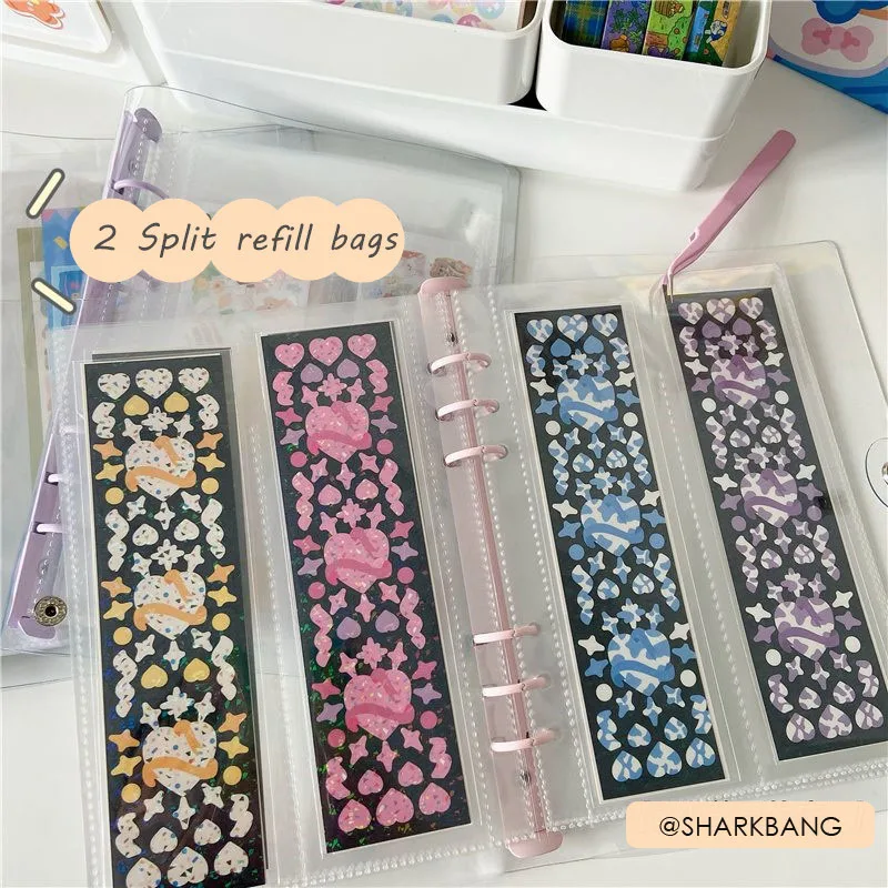 Multifunctional Loose Leaf Sticker & Card Collection Album Organizer