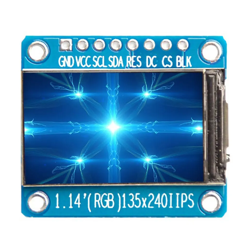 8 контактный 1 14 ''IPS полноцветный SPI HD TFT дисплей экран 135x240 ST7789 для Arduino модуль