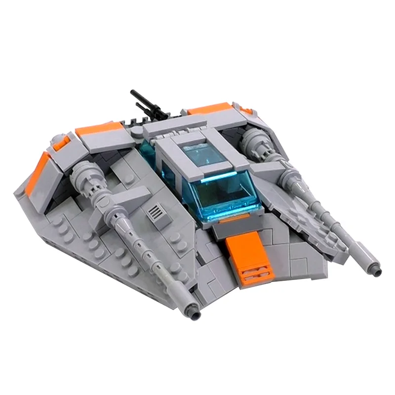Строительные блоки MOC Space Battle Series космический корабль модель военного коптера