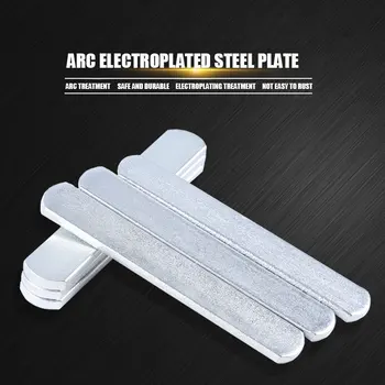 baratas Placas De Aço Chapeadas Para O Tornozelo Ajustável/pulso Peso Colete E Perna Apoio Braço Caneleiras Especiais Aço Fino Placa Invisível
