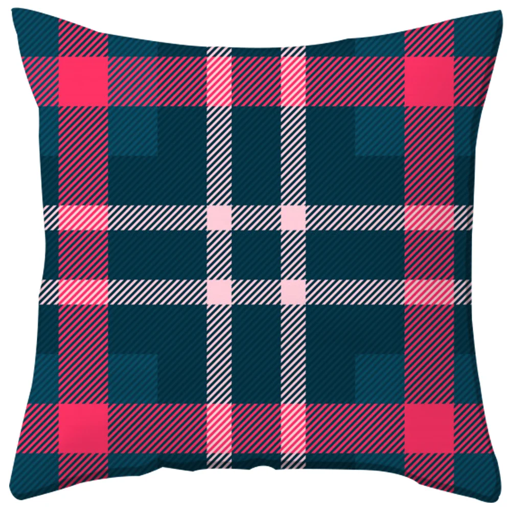 ZEIMON Buffalo подушка в клетку для стула, наволочки с геометрическим декором, полиэстер, наволочка для дома, Декор для дома - Цвет: CC0155-11