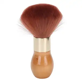 

Hair Diffuser For Curly Hair Neck Duster Brush Haircutting Sweep Brush with Wooden Handle Hairstyling Tool for Barber Salon