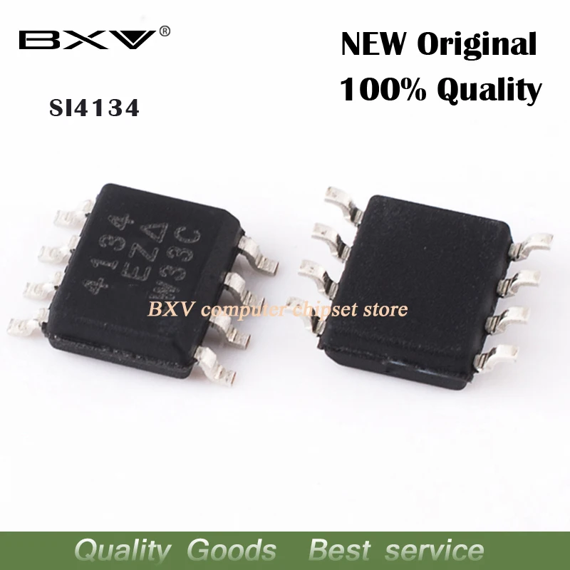 10pcs SI4134 4134 N-Channel 30 V D-S MOSFET SOP-8 Transistor new original laptop chip free shipping | Электронные компоненты и