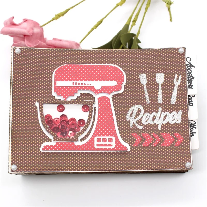 Comprar KSCRAFT Mini álbum libro de recuerdo troqueles de corte de Metal plantillas para DIY Scrapbooking álbum de fotos tarjetas de papel de grabado decorativas